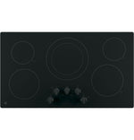 GE Black 36" Electric Cooktop - JP3036DLBB