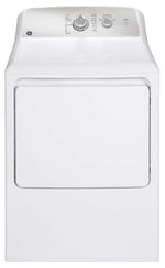 GE White Electric Dryer with SaniFresh cycle (7.2 Cu. Ft.) - GTD40EBMRWS