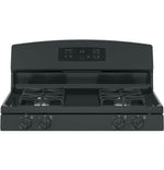 GE Black Freestanding Gas Range (5.0 Cu. Ft.) - JCGBS60DEKBB