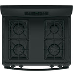 GE Black Freestanding Gas Range (5.0 Cu. Ft.) - JCGBS60DEKBB