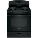 GE Black Freestanding Gas Range (5.0 Cu. Ft.) - JCGBS60DEKBB