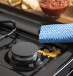 GE Black Freestanding Gas Range (5.0 Cu. Ft.) - JCGBS60DEKBB