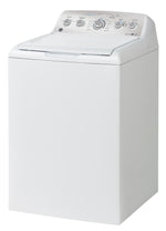 GE White Top-Load Washer with SaniFresh Cycle (4.9 Cu. Ft.) - GTW490BMRWS