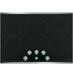GE Profile Stainless Steel 30" Electric Cooktop - PP7030SJSS