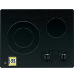 GE Black on Black 21" Radiant Cooktop - JP256BMBB
