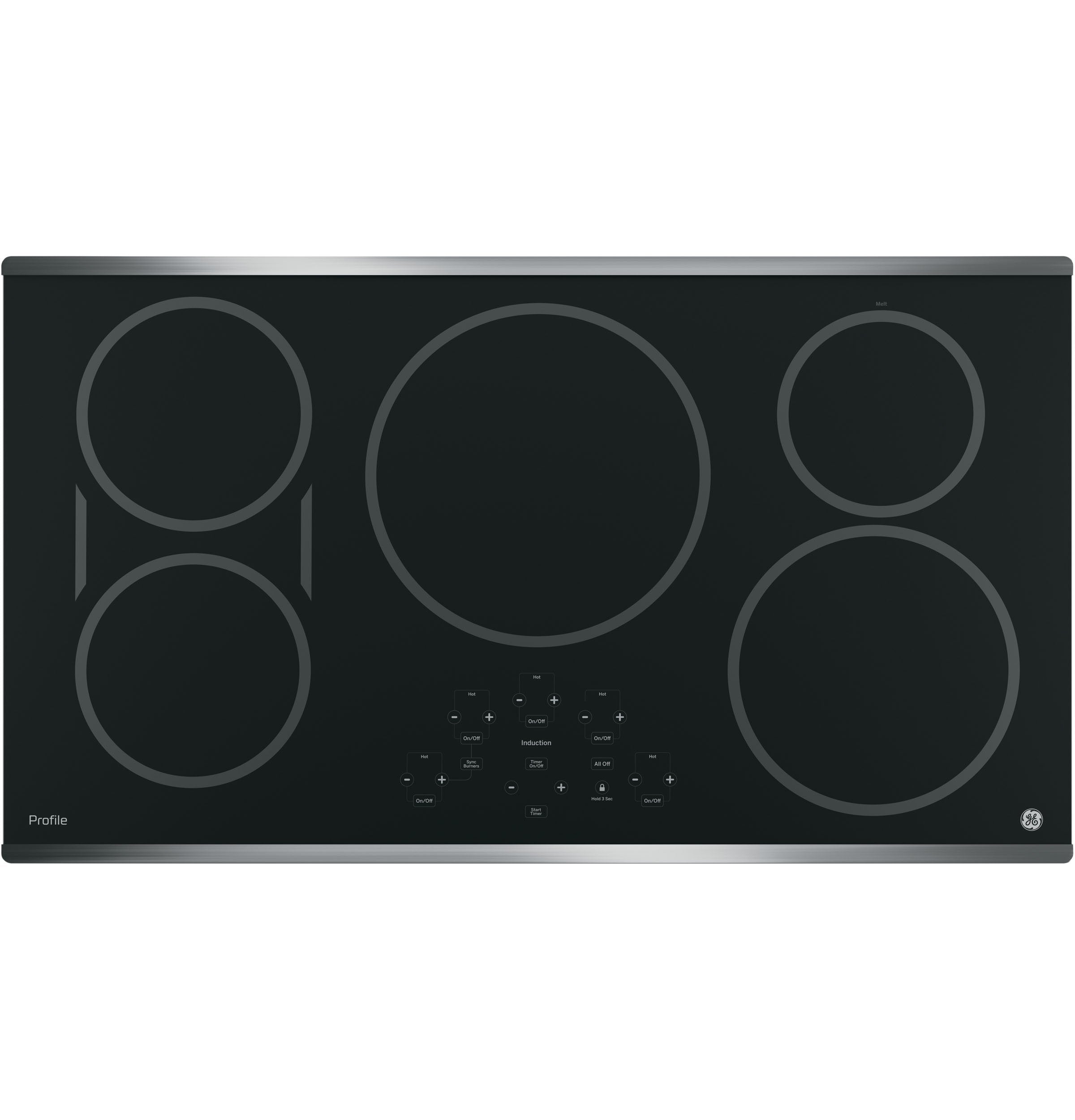 GE Profile Stainless Steel 36" Electric Cooktop - PHP9036SJSS