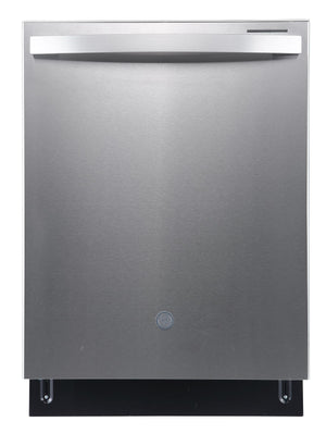GE Lave-vaisselle encastré 24 po avec commandes sur le dessus acier inoxydable GBT640SSPSS
