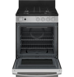 GE 24" Stainless Steel Freestanding Gas Range (2.9 Cu. Ft.) - JCGAS640RMSS
