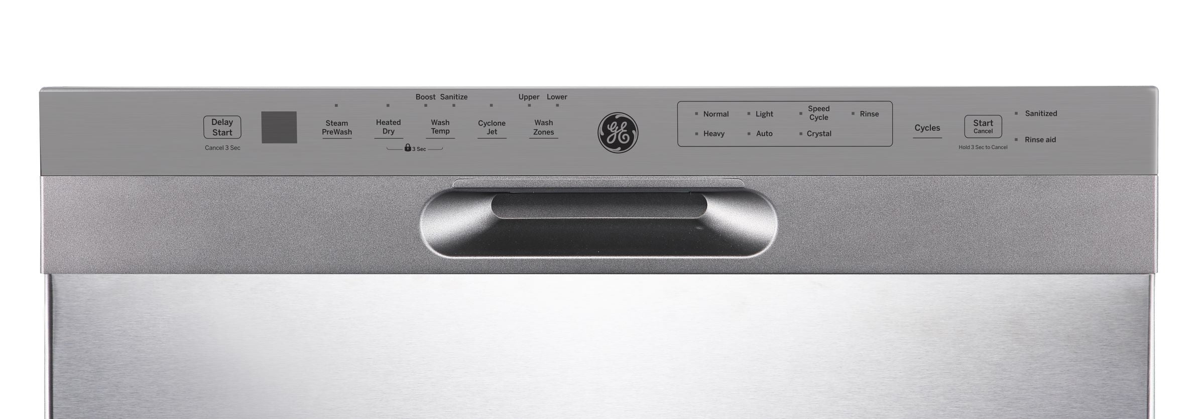 GE Stainless Steel 24" Built-In Front Control Dishwasher - GBF655SSPSS