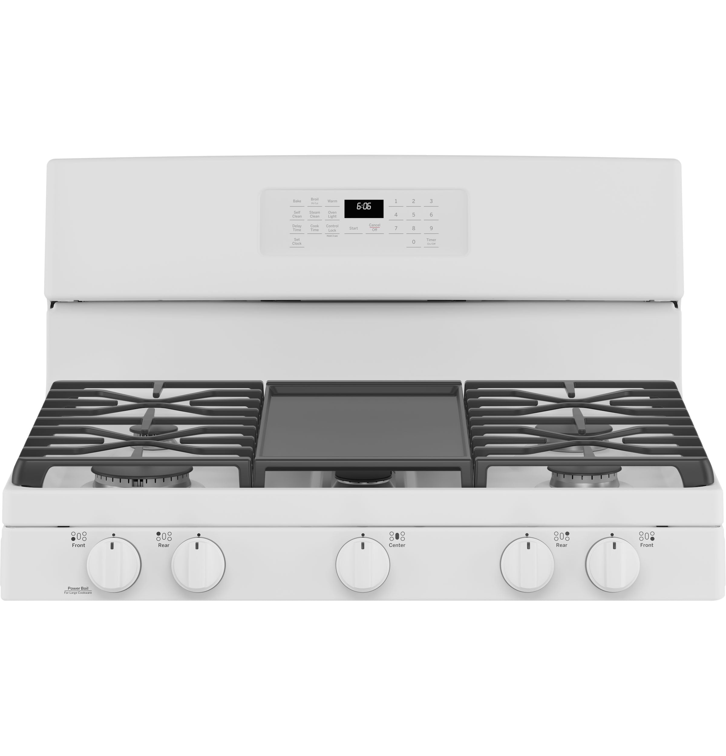 GE White 30'' Freestanding Gas Range (5.0 Cu.Ft.) - JCGB660DPWW