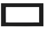 GE Profile Black 30" Microwave Built-In Trim Kit - JX830BFC