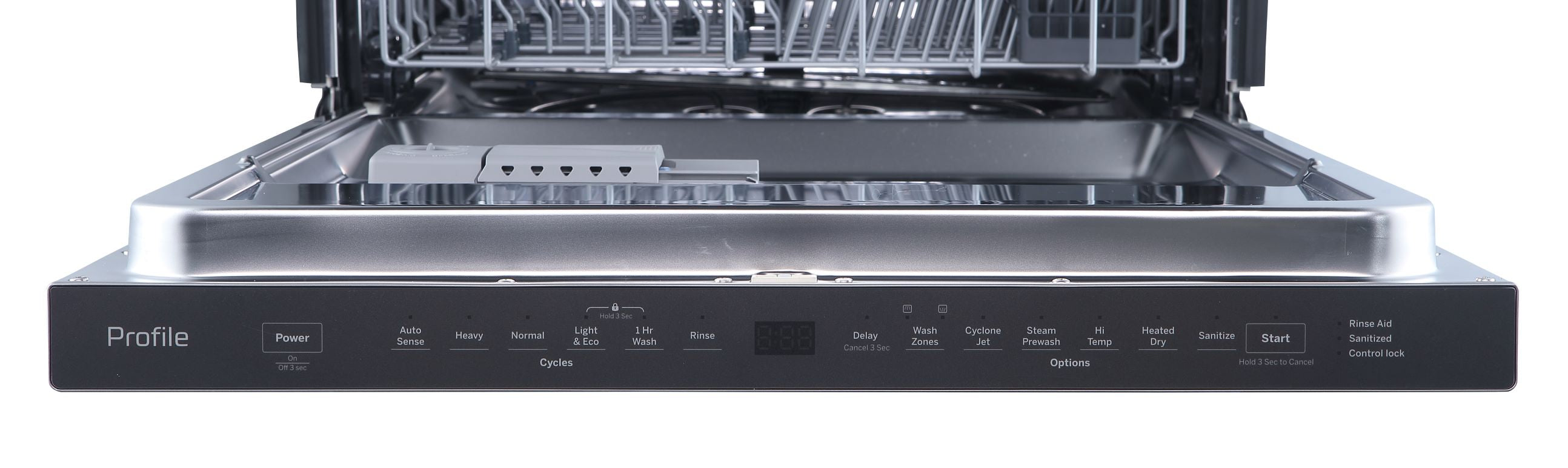 GE Profile Fingerprint Resistant Stainless Steel 24" Built-In Top Control Dishwasher - PBP665SSPFS