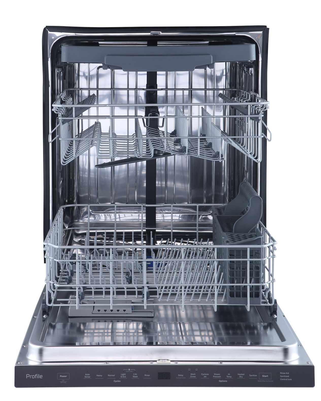 GE Profile Fingerprint Resistant Stainless Steel 24" Built-In Top Control Dishwasher - PBP665SSPFS