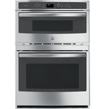 GE Profile Stainless Steel 30" Built-In Combination Convection Microwave/True European Convection Oven - PT7800SHSS