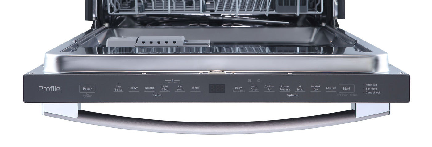 GE Profile Slate 24" Built-In Top Control Dishwasher - PBT865SMPES