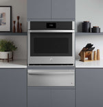 GE Profile 30in Stainless Steel Warming Drawer (1.9cu ft)- PTW9000SPSS