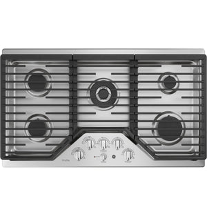 GE Profile Surface de cuisson au gaz 36 po encastrée acier inoxydable PGP9036SLSS