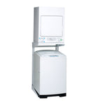 GE White Electric Dryer (3.6 Cu. Ft.) - PCKS443EBWW