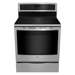 GE Profile Stainless Steel Freestanding Electric Induction Convection Range (6.2 Cu. Ft.) - PCHB920SMSS