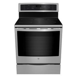 GE Profile Cuisinière à induction 6,2 pi³ à convection inox PCHB920SMSS