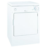 GE White Portable Compact Dryer (3.6 Cu. Ft.) - PSKP333EBWW