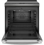 GE Profile Stainless Steel 30" Slide-In Induction Range (5.3 Cu. Ft.) - PCHS920YMFS