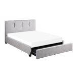 Aitana 3-Piece King Storage Bed - Grey
