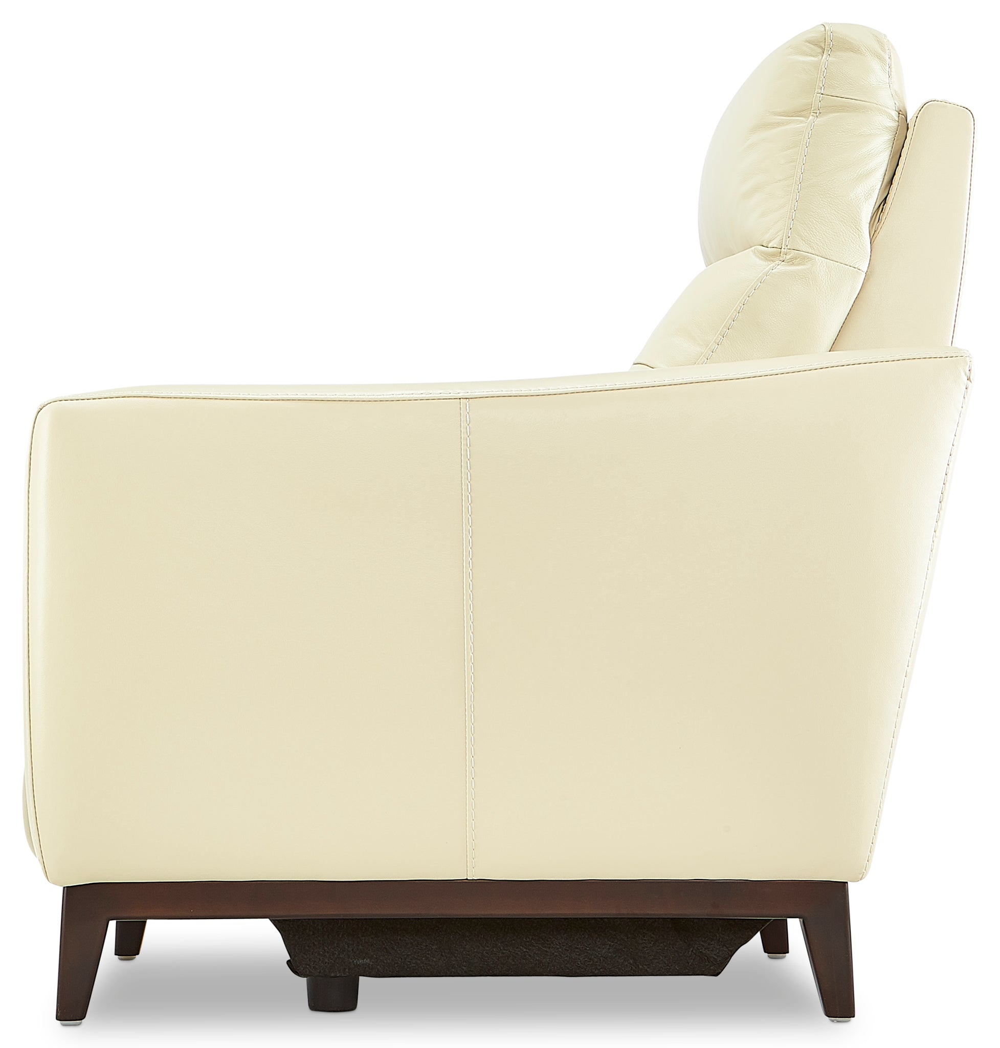 Wexner Leather Dual Power Recliner - Colby Stone