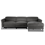 Francesca 2-Piece Power Reclining Sectional with Right-Facing Chaise - Starburst Metal