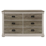 Rayne 6 Drawer Dresser - Weathered Grey
