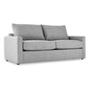 Harper Sofa-lit grand avec matelas à ressorts - gris