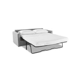 Harper Queen Sofa Bed with Memory Foam Mattress - Grey