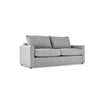 Harper Sofa-lit grand avec matelas en mousse mémoire - gris