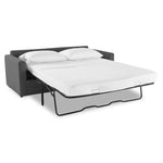 Harper Queen Sofa Bed with Memory Foam Mattress - Charcoal