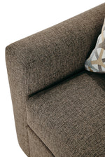 Harper Queen Sofa Bed with Memory Foam Mattress - Brown