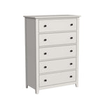 Lodge 5 Drawer Chest - Cream