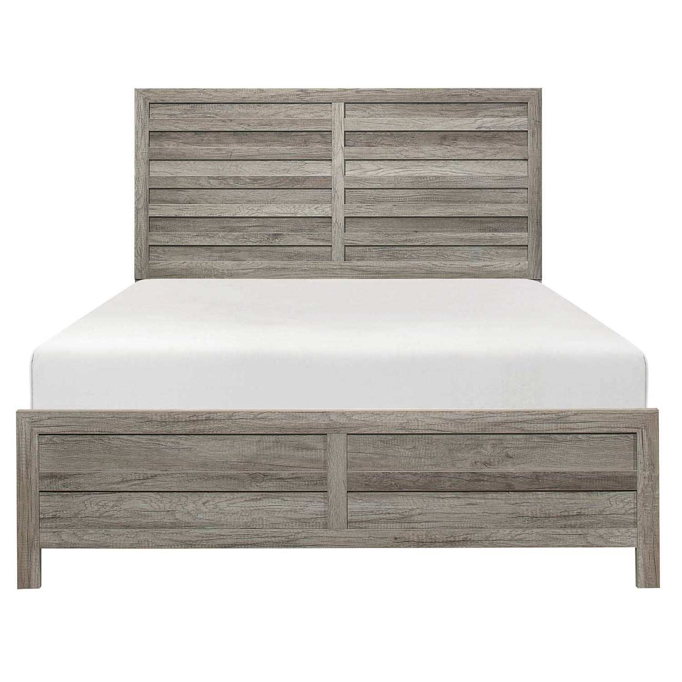 Mandan 3-Piece Full Bed - Weathered Grey