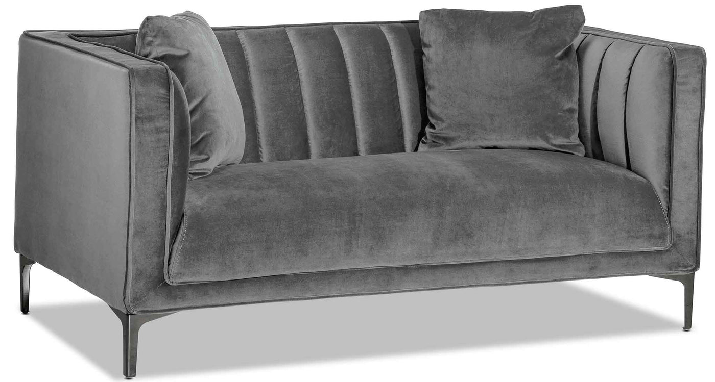 Celina Loveseat - Light Grey