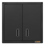 Ready-to-assemble Full-door Wall Gearbox - Hammered Granite Storage Solution