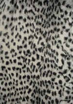 Kathy Leopard Print Area Rug - 8' X 11' - Grey/Black