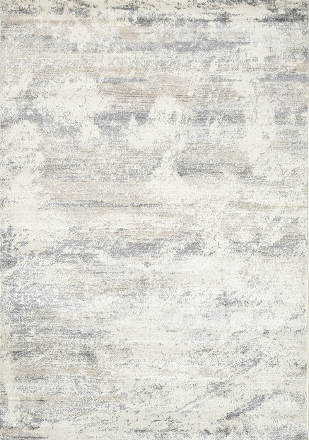 Adele 7'10" X 10'6" Faded Storm Rug - Cream Grey Area Rug