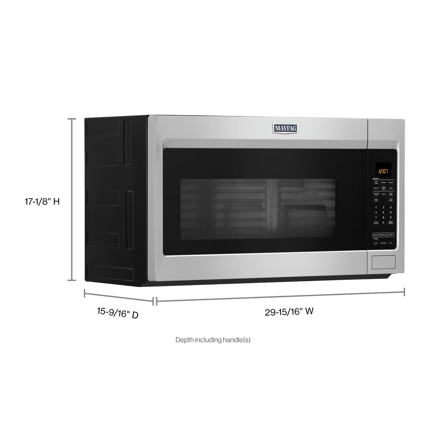 Maytag Stainless Steel Over-the-Range Microwave (1.9 Cu. Ft.) - YMMV4207JZ