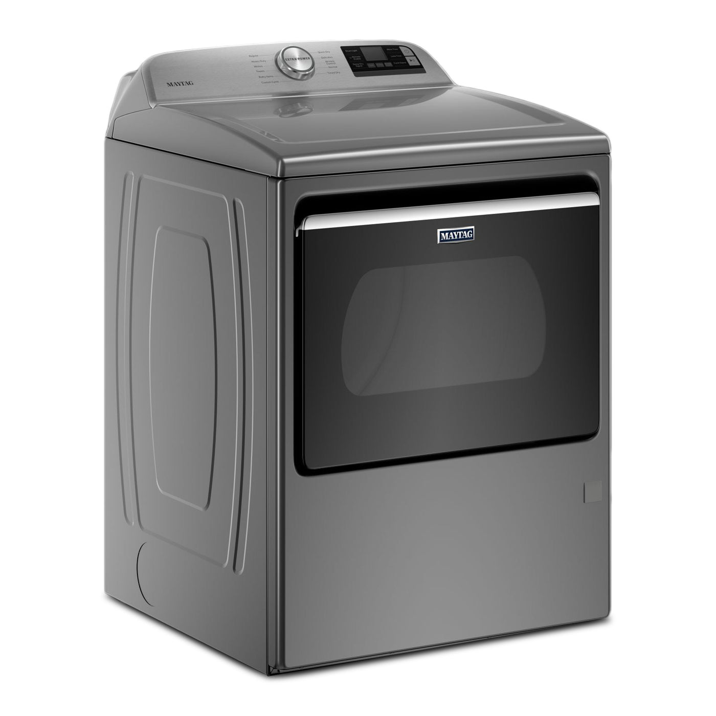 Maytag Metallic Slate Smart Gas Dryer with Steam (7.4 cu.ft.) - MGD7230HC