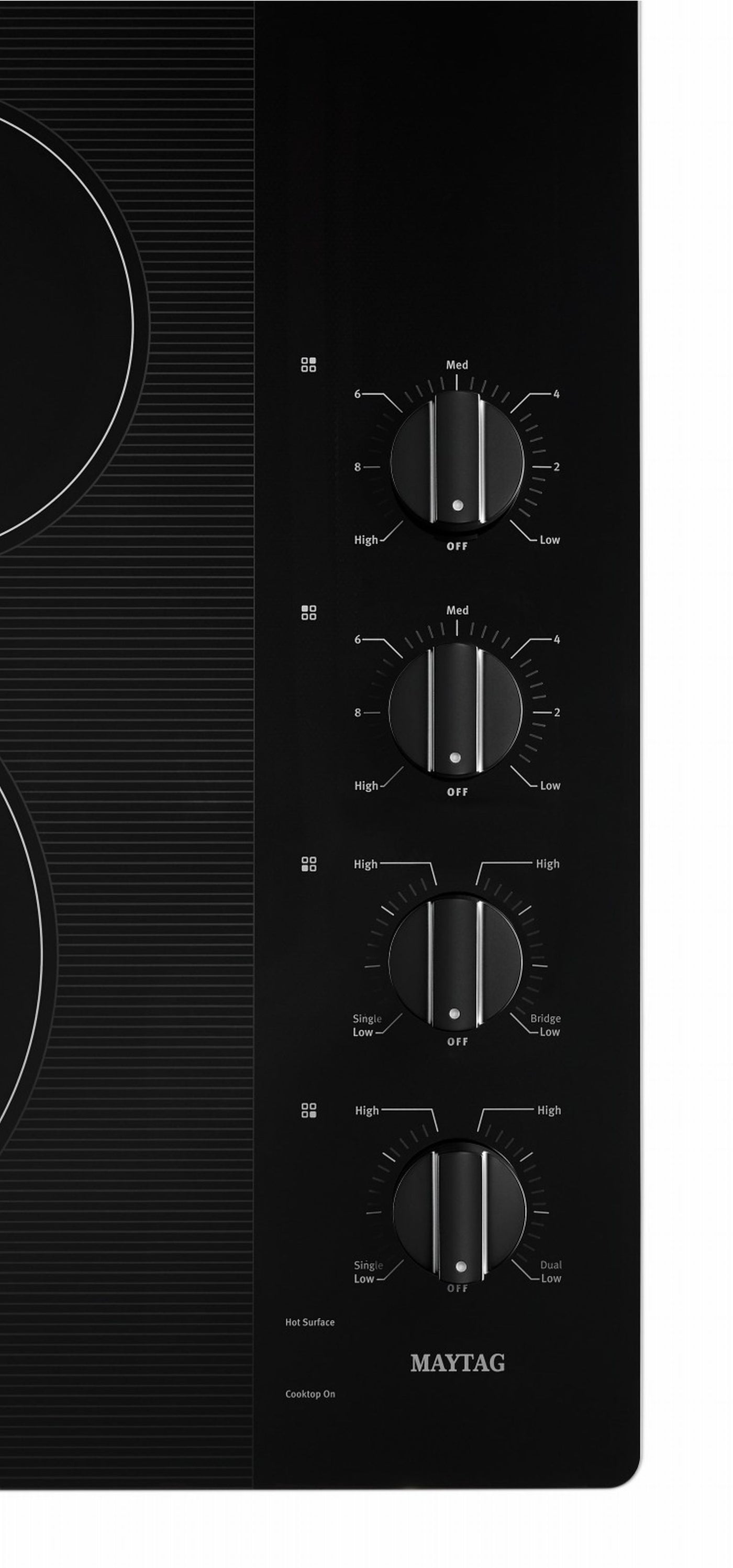 Maytag Black 30" Electric Cooktop - MEC8830HB