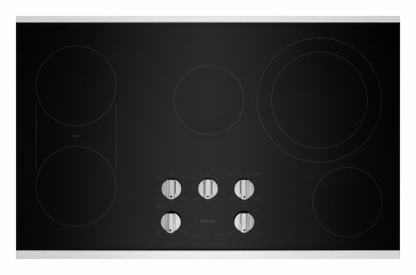 Maytag Stainless Steel 36" Electric Cooktop - MEC8836HS
