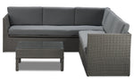 Channing 2-Piece Outdoor Sectional - Grey