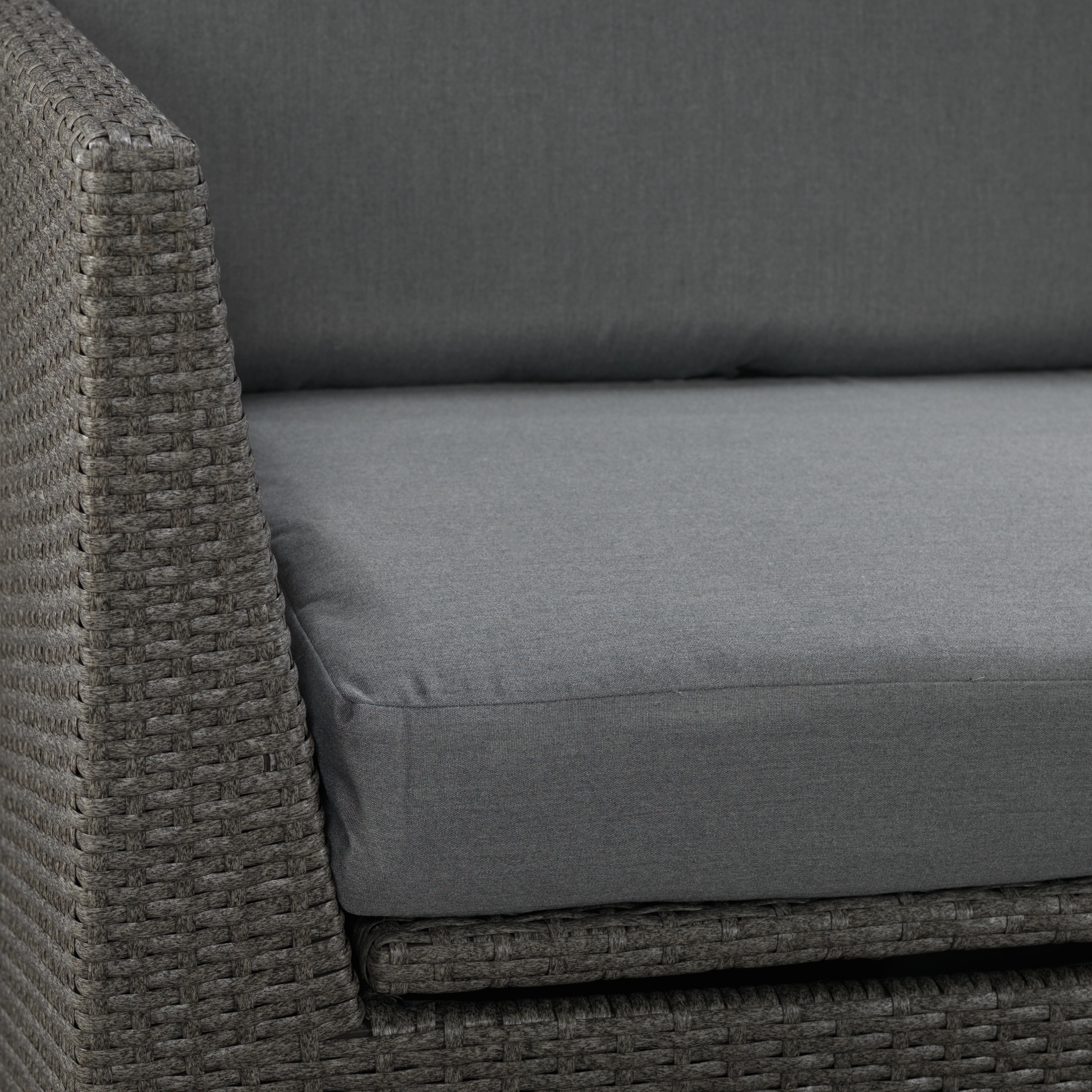 Channing 2-Piece Outdoor Sectional - Grey