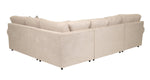 Jupiter 4-Piece Sectional with Left-Facing Chaise - Flax