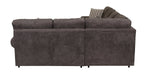 Jupiter 4-Piece Sectional with Left-Facing Chaise - Carbon