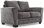 Daisy Loveseat - Charcoal